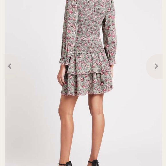 NWT La Vie Rebecca Taylor Camila Floral Dress - Picture 4 of 8